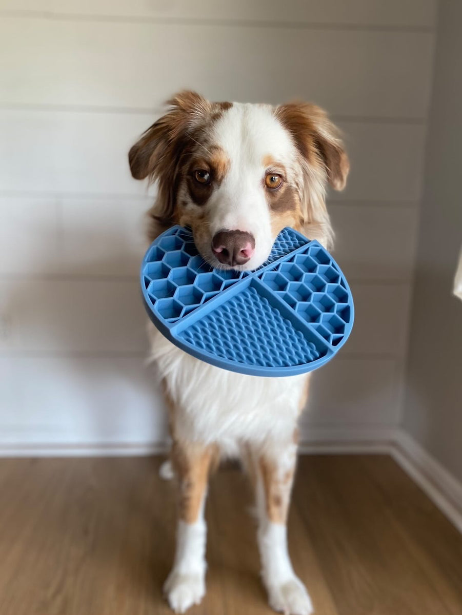 Dog Licking Mat in Natural Rubber –