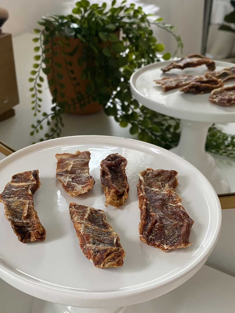 Pork Loin Jerky Treats Beasts Feast