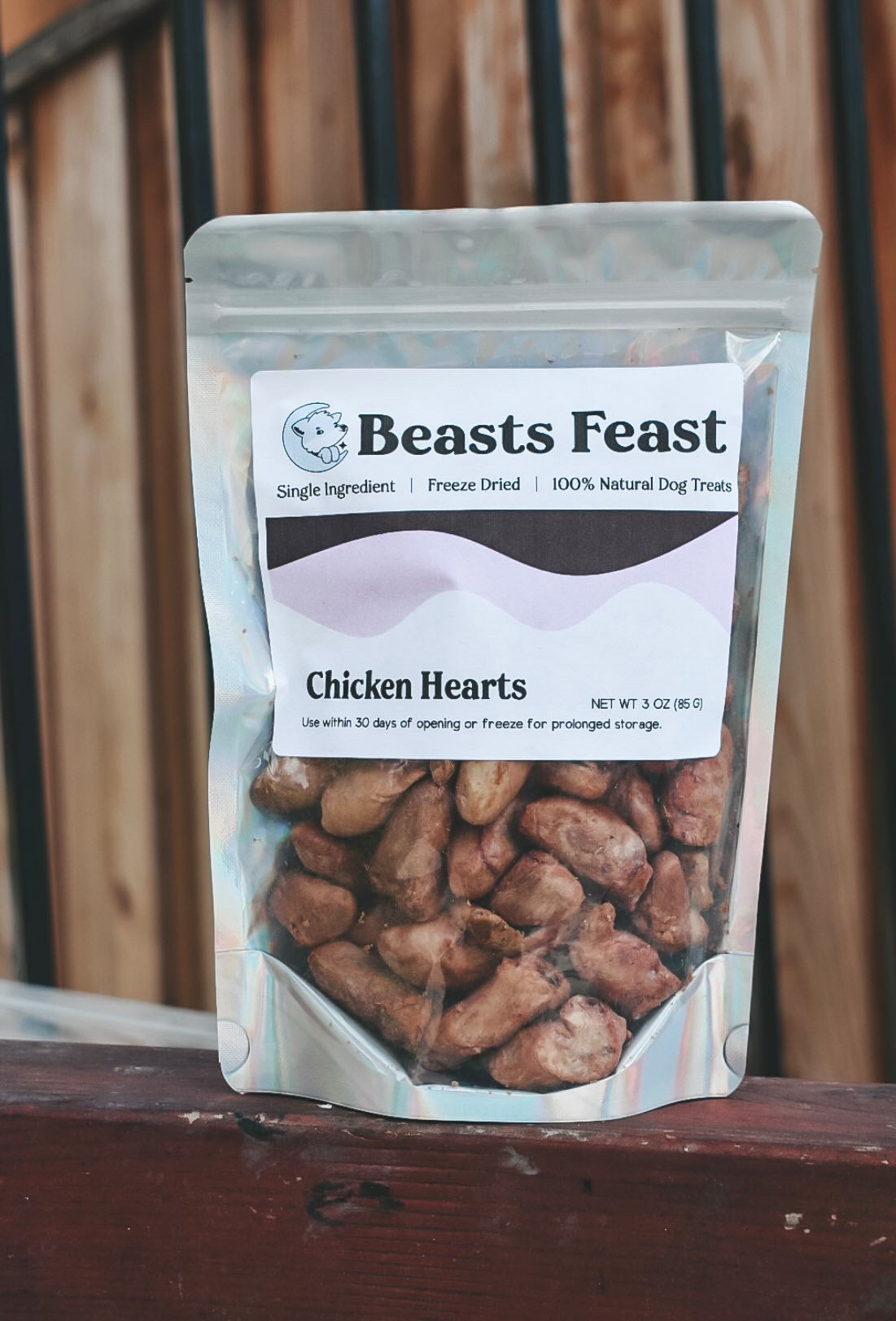 Chicken Hearts - Freeze Dried