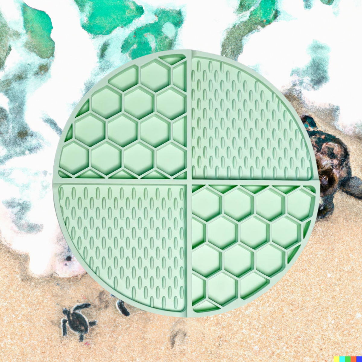 Sea Foam Lick Mat – Beasts Feast
